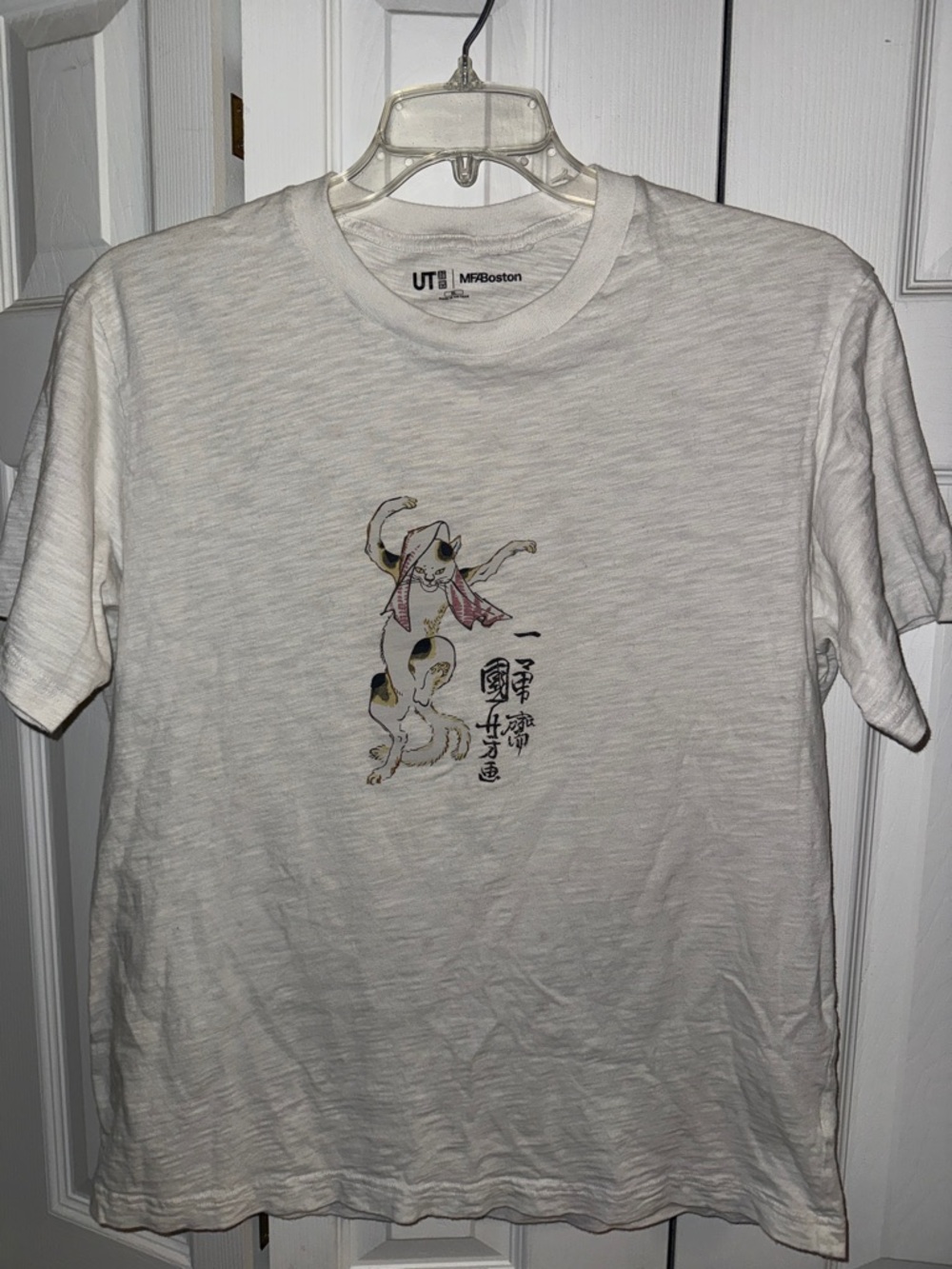 Cat t-shirt perfectly broken in!! Japanese graphic! Just perfect in every way!